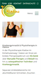 Mobile Screenshot of physio-kladow.de